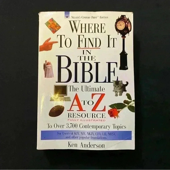 Nelson's Little Book of Where To Find It in the Bible Paperback - Picture 1 of 7